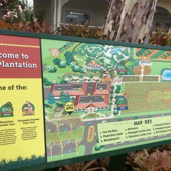 E Noa Tours - Dole Plantation Map - Tours Near Me - Honolulu, Hawaii