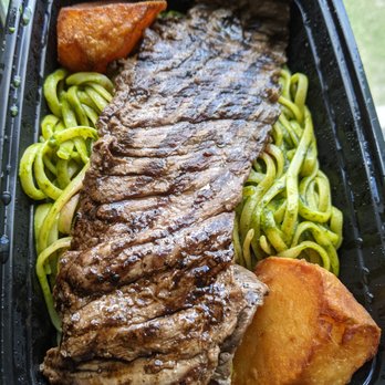Sr. Ceviche - Tallarines Verdes con Churrasco To Go - Seafood Near Me - Pembroke Pines, Florida Sr. Ceviche - Tallarines Verdes con Churrasco To Go - Seafood Near Me - Pembroke Pines, Florida