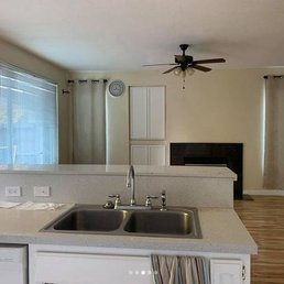 Family room had a fireplace that we never used and minimal storage. Family room had a fireplace that we never used and minimal storage.