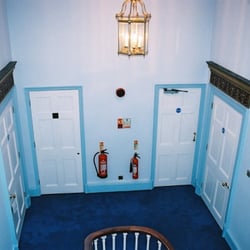 Applegate Alexander & Co - One of the landings on staircase restored in this georgian townhouse