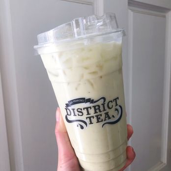 District Tea - Mung Bean Latte - Bubble Tea Near Me - San Francisco, California