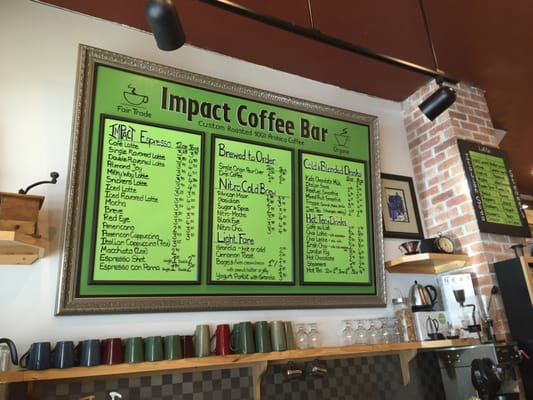 Menu photo 4 Impact Coffee Decorah, IA