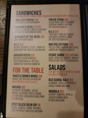 Menu photo 5 Blind Tiger Ale House New York, NY