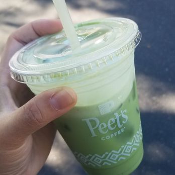 Peet's Coffee - Iced Matcha Latte with Coconut Milk - Coffee & Tea Near Me - Thousand Oaks, California