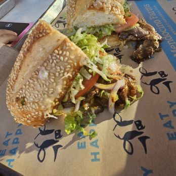 Mendocino Farms - peruvian steak sandwich - Salad Near Me - Long Beach, California Mendocino Farms - peruvian steak sandwich - Salad Near Me - Long Beach, California
