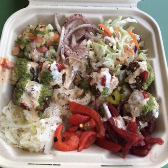 Falafelle - Falafel container - Vegan Near Me - Belmont, California Falafelle - Falafel container - Vegan Near Me - Belmont, California