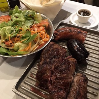 Gran Parrilla del Plata - Ribeye, chorizo, and blood sausage. Best blood sausage in BA! - Steakhouses Near Me - Buenos Aires, C Gran Parrilla del Plata - Ribeye, chorizo, and blood sausage. Best blood sausage in BA! - Steakhouses Near Me - Buenos Aires, C