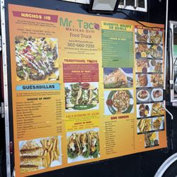 Mr Taco - Menu