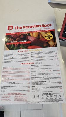 Menu photo 5 The Peruvian Spot San Diego, CA Menu photo 5 The Peruvian Spot San Diego, CA