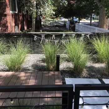 Mile High Landscaping - Dwarf grasses, lights, fence and concrete pads - Landscaping Near Me - Denver, Colorado