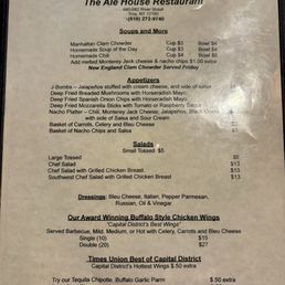 Menu Menu