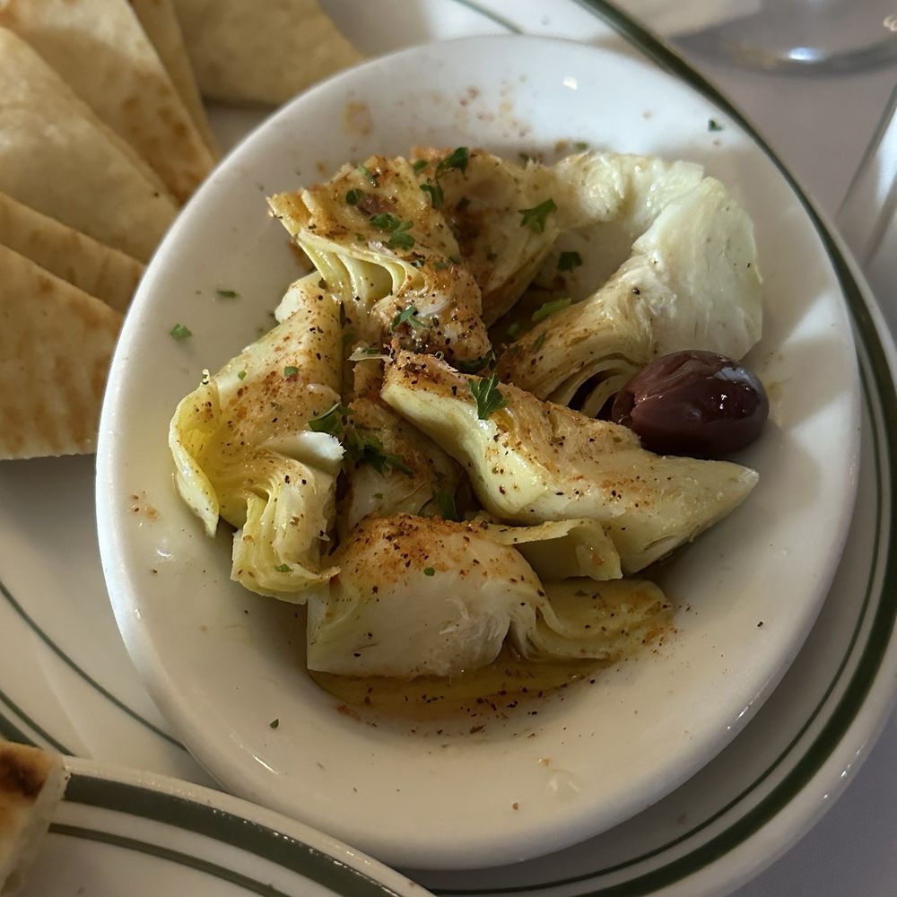 Olympia Cafe - Artichokes - Greek Near Me - Savannah, Georgia Olympia Cafe - Artichokes - Greek Near Me - Savannah, Georgia
