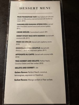 Menu photo 6 Origin French Thai Basking Ridge, NJ