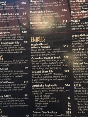 Menu photo 6 Twisted Fire Oconomowoc, WI