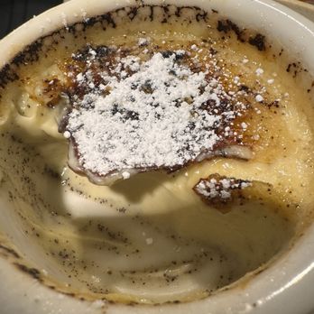 The Lab Collaborative - Half eaten Crème Brûlée - New American Near Me - Oceanside, California