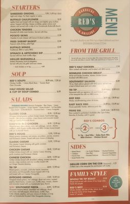 Menu photo 3 Red's Barbecue & Grillery Simi Valley, CA Menu photo 3 Red's Barbecue & Grillery Simi Valley, CA
