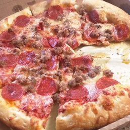 Two topping large pizza. 7.99 best in town!