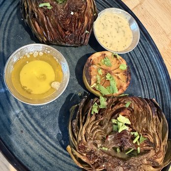 Lure Fish House - Grilled Artichoke - Seafood Near Me - Camarillo, California