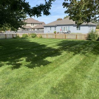 Team Kilian Services - a yard with a fence and a house in the background - Lawn Services Near Me Team Kilian Services - a yard with a fence and a house in the background - Lawn Services Near Me