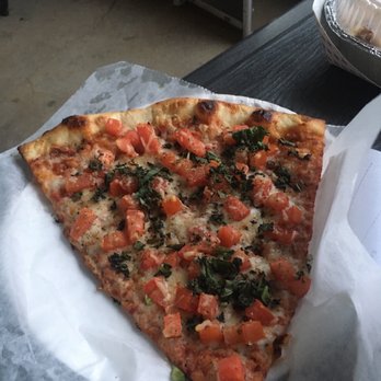 Luigi's Pizzeria - Friend's Margherita slice! - Pizza Near Me - Houston, Texas Luigi's Pizzeria - Friend's Margherita slice! - Pizza Near Me - Houston, Texas