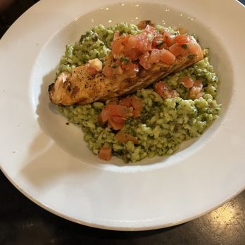 Angelo's Taverna - Grilled Salmon Risotto - Italian Near Me - Littleton, Colorado