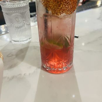 Rosa Madera - This right here was a creation. Asked the bar tender who was really nice about me telling him what drink to make and mix. Naming it the MJ. - Mexican Near Me - Sacramento, California Rosa Madera - This right here was a creation. Asked the bar tender who was really nice about me telling him what drink to make and mix. Naming it the MJ. - Mexican Near Me - Sacramento, California