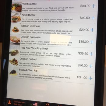 Due Amici - Menu - Italian Near Me - Jamaica, New York