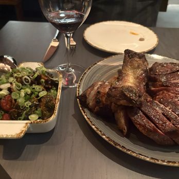 Vaca - Brussel sprouts + dry aged ribeye - Spanish Near Me - Los Angeles, California Vaca - Brussel sprouts + dry aged ribeye - Spanish Near Me - Los Angeles, California