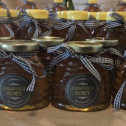 Haughville Honey - Decorative glass skep jars