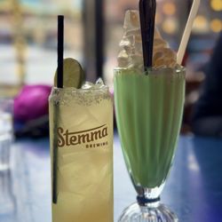 The Filling Station - Margarita + Spiked Mint Shake