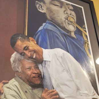 Dooky Chase's Restaurant - Obama art - Cajun/Creole Near Me - New Orleans, Louisiana