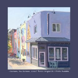Crystal Moll Gallery - B More Licks by Patterson Park painted on location by Crystal Moll. Visit the Gallery or online @ www.crystalmoll.com