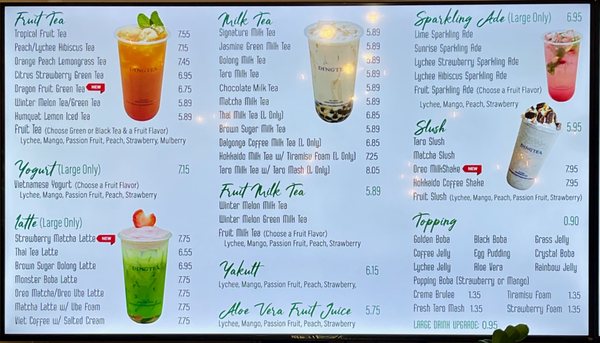 Menu photo 1 Ding Tea Duluth Duluth, GA