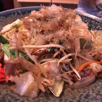 Nippon Cha - These were seafood udon noodles that MOVE... apparently it was the fish scales that were moving baha - Japanese Near Me - Bayside, New York Nippon Cha - These were seafood udon noodles that MOVE... apparently it was the fish scales that were moving baha - Japanese Near Me - Bayside, New York