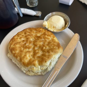 The Big Biscuit - The biscuit was dry. Nothing special. But it was big though. - Breakfast & Brunch Near Me - Edmond, Oklahoma