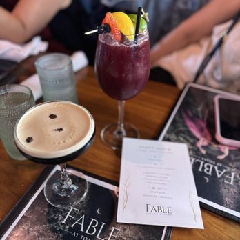Fable at Toast Brea - Espresso Martini & a Sangria 07.11.25 - Cocktail Bars Near Me - Brea, California Fable at Toast Brea - Espresso Martini & a Sangria 07.11.25 - Cocktail Bars Near Me - Brea, California