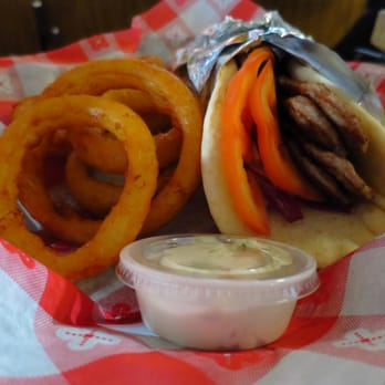Tavern On the Main - TOTM yero w/onion rings - Burgers Near Me - Clawson, Michigan Tavern On the Main - TOTM yero w/onion rings - Burgers Near Me - Clawson, Michigan