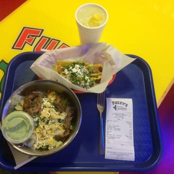 Fuzzy's Taco Shop - Beef Fajita Salad & Ground Beef Tacos - Mexican Near Me - Decatur, Texas
