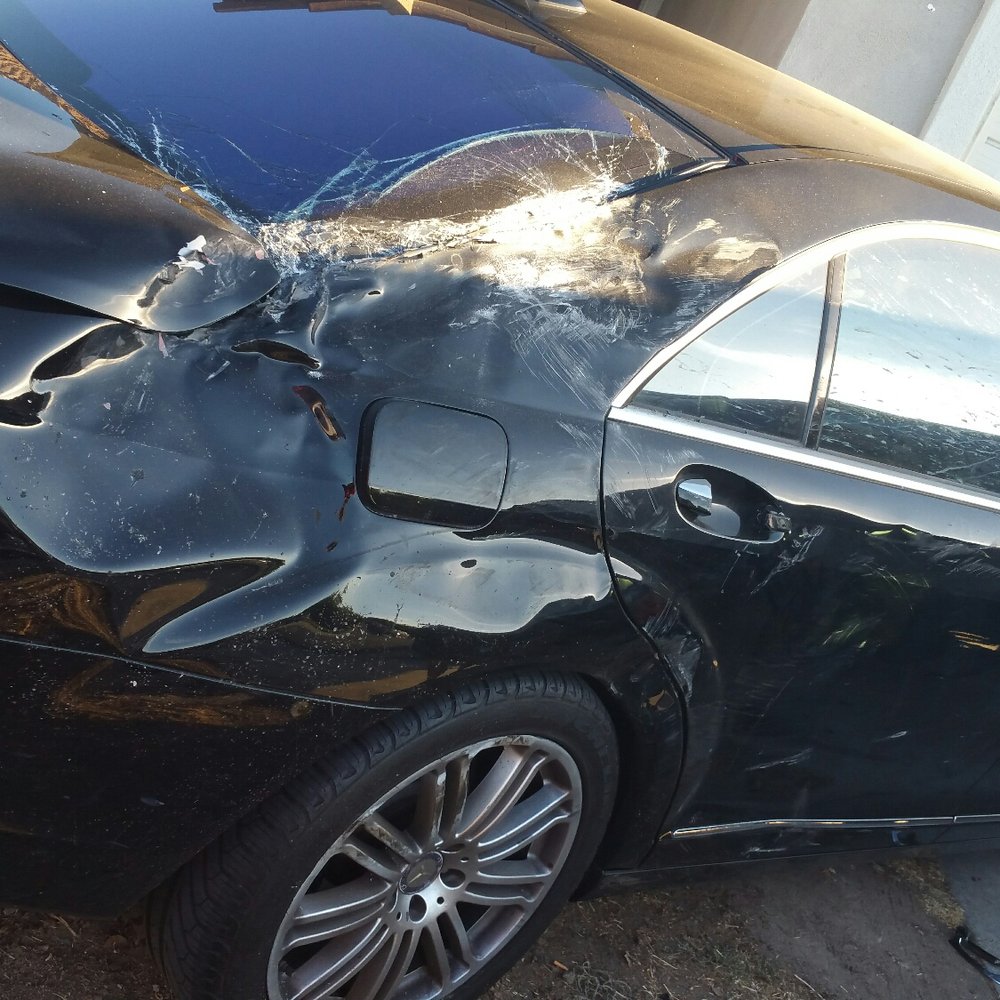 Tracy Collision - Body damage and rear suspension is totally gone. - Body Shops Near Me - Tracy, California Tracy Collision - Body damage and rear suspension is totally gone. - Body Shops Near Me - Tracy, California