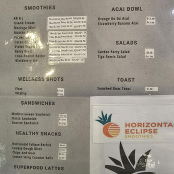 Horizontal Eclipse - Juice Bars & Smoothies Near Me - Kirkland, Washington