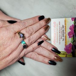 American #1 Nails - So excited! This is my first time at American #1 Nails. Last minute NYE 2020 No Chip Manicure! Blessed. Vanessa did an outstanding job.