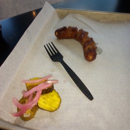 $8.25 for this??? And the tiny sausage tasted worse than how overpriced it was.