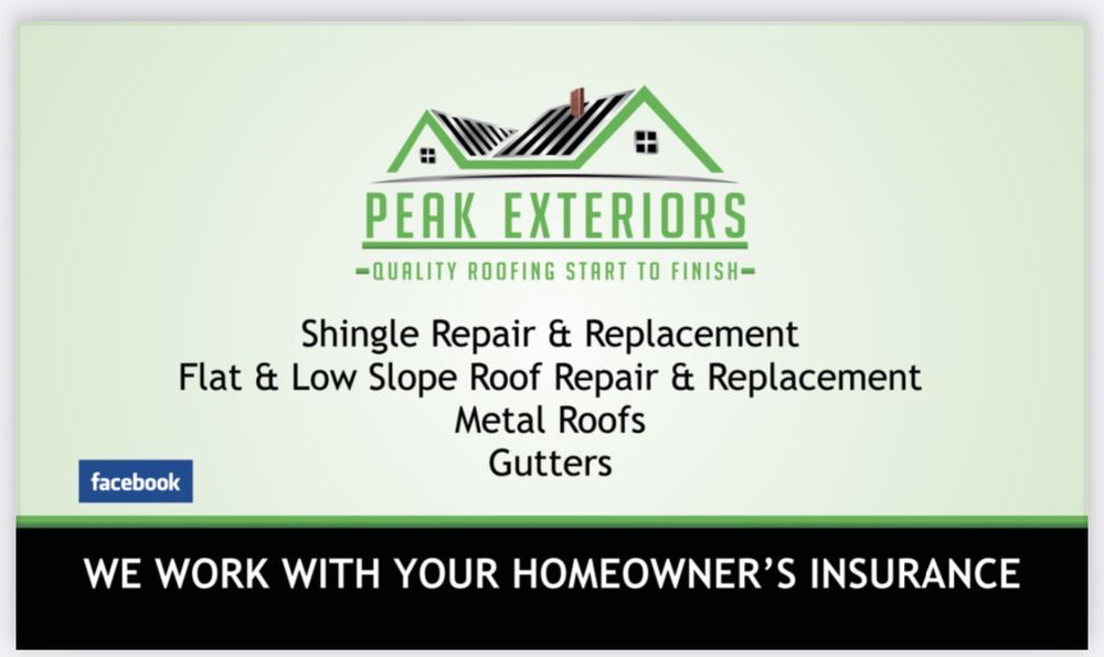 Slide of Peak Exteriors