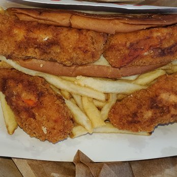 Angie's Lobster - Lobster fingers with buttered bun and fries - Seafood Near Me - Tempe, Arizona Angie's Lobster - Lobster fingers with buttered bun and fries - Seafood Near Me - Tempe, Arizona