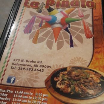 La Pinata Bar & Grill - Menu. - Mexican Near Me - Kalamazoo, Michigan La Pinata Bar & Grill - Menu. - Mexican Near Me - Kalamazoo, Michigan