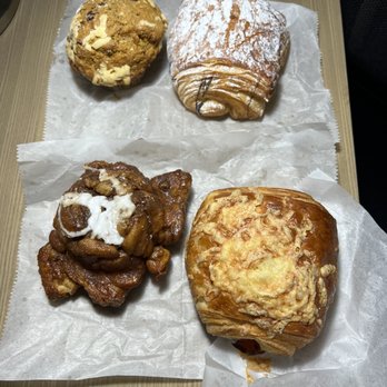 Boulevard Bread - Monkey bread muffin, pumpkin spice muffin, ham and cheese croissant, chocolate croissant - New American Near Me - Little Rock, Arkansas Boulevard Bread - Monkey bread muffin, pumpkin spice muffin, ham and cheese croissant, chocolate croissant - New American Near Me - Little Rock, Arkansas