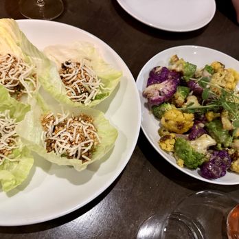 The Kitchen By Wolfgang Puck - "Kung Pao" lettuce wraps and Roasted Cauliflower - Italian Near Me - Grand Rapids, Michigan