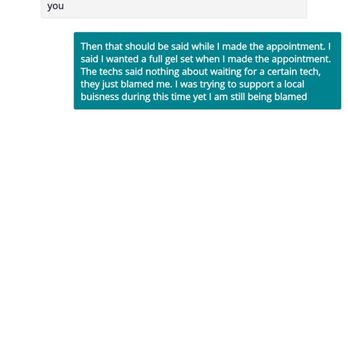 Dixon Nails - The buisness reached out to me and is still blaming me! - Nail Salons Near Me - Dixon, California Dixon Nails - The buisness reached out to me and is still blaming me! - Nail Salons Near Me - Dixon, California