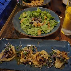 Tupelo Grille - Scallops, Caesar salad, and elk meatloaf