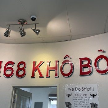 168 Kho Bo - Inside - Imported Food Near Me - Westminster, California